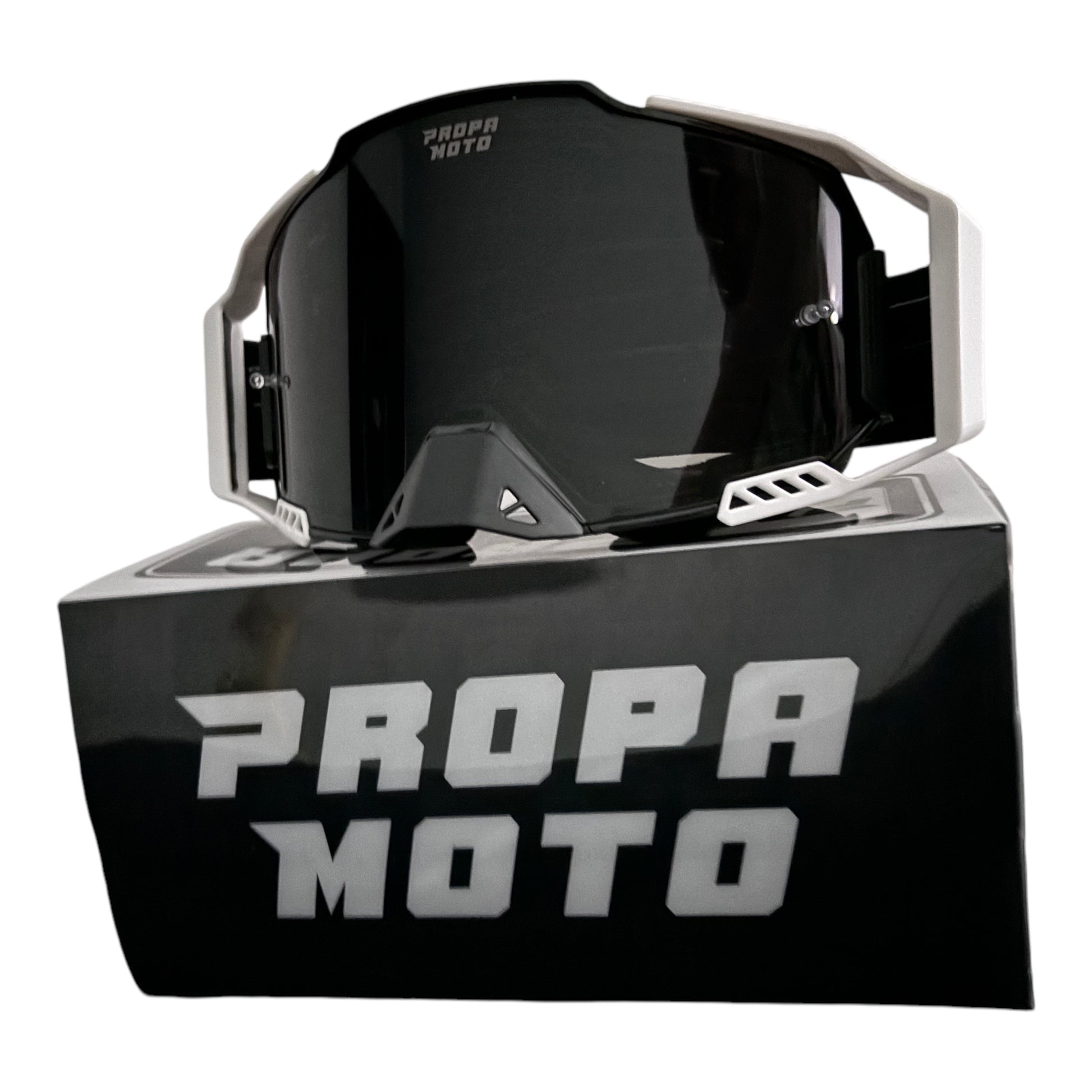 motocross goggles black RELENTLESS MX GOGGLES: BLACK