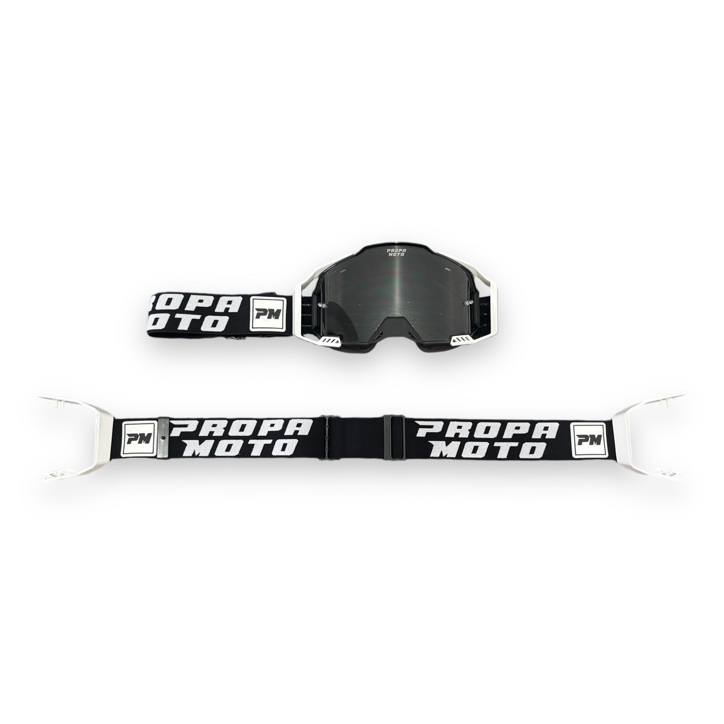 RELENTLESS MX GOGGLES: BLACK